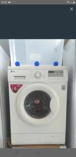 Lavadora LG 8kg 1200rpm