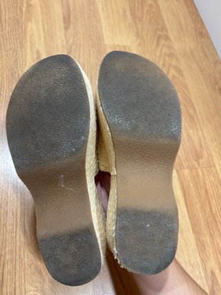 Sandalias de cuña de esparto