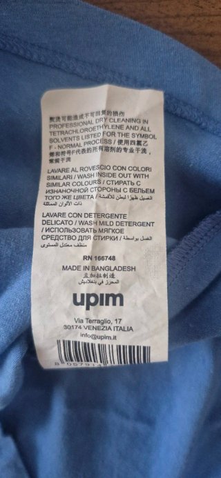 Maglia Donna Manica Lunga Azzurra "Nice & Chic"