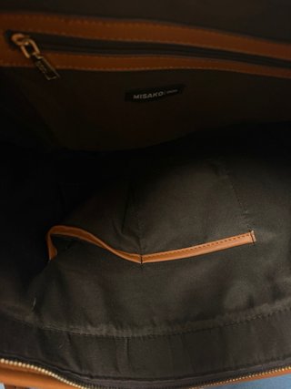 Bolso Marrón con Diseño LIKE