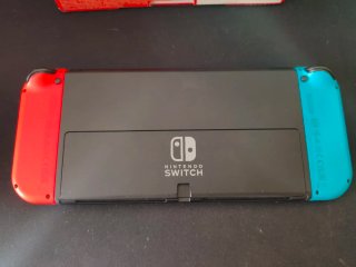 Nintendo Switch OLED Blu/Arancione