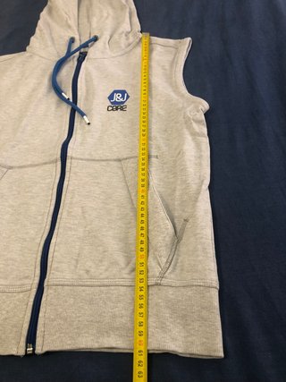 Gilet felpa smanicato Jack & Jones Core-Grigio/Blu