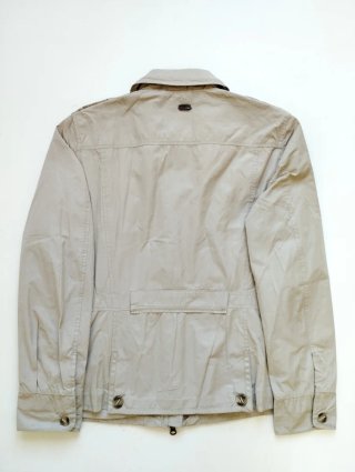 Chaqueta Massimo Dutti Beige Estilo Safari