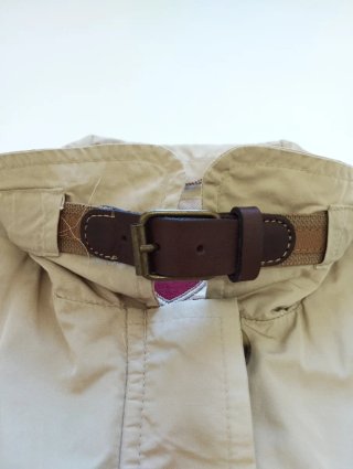 Chaqueta Massimo Dutti Beige Estilo Safari