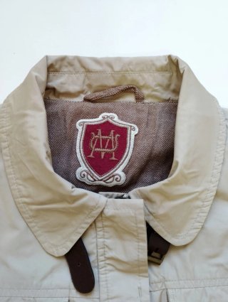 Chaqueta Massimo Dutti Beige Estilo Safari