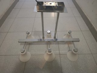Lámpara de techo 6 focos salón/habitación