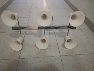 Lámpara de techo 6 focos salón/habitación
