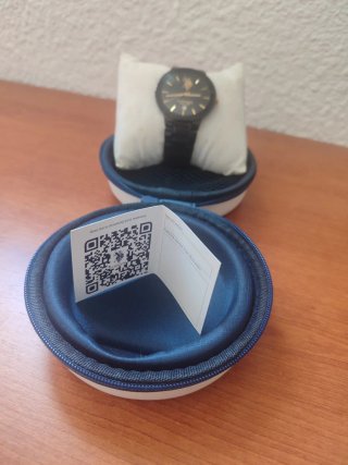 Reloj Polo Assn Negro y Dorado