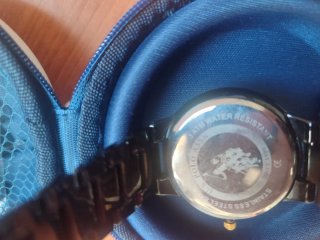 Reloj Polo Assn Negro y Dorado