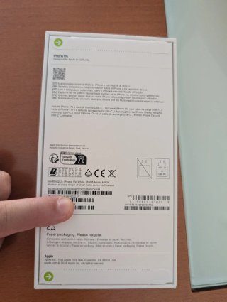iPhone 17E 256 GB Nuevo Precintado
