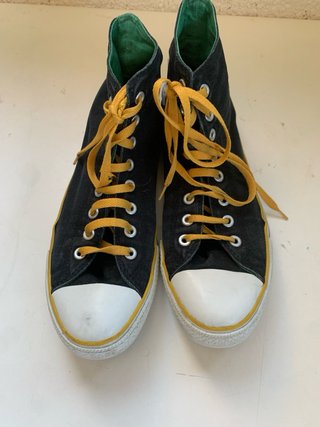 Converse All Star Denim Negro y Verde