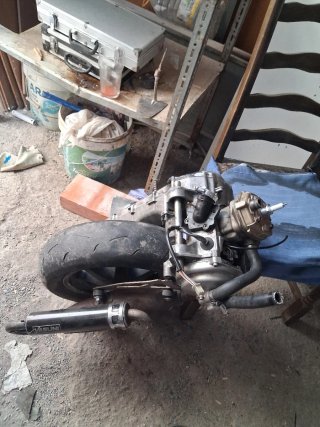 Motor Jog RR refrigerado por agua