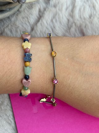 Pulsera Tous Oro Multicolor