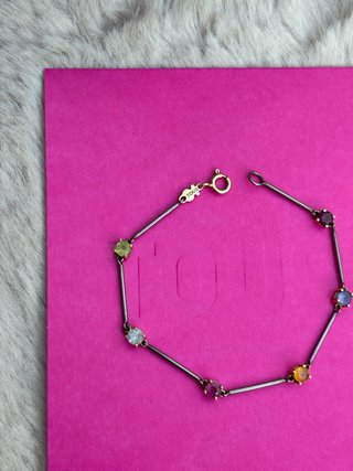 Pulsera Tous Oro Multicolor