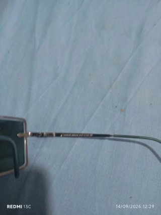 Gafas Armani Italia Doradas Verdes