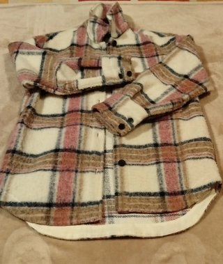 Sobrecamisa Zara cuadros XS