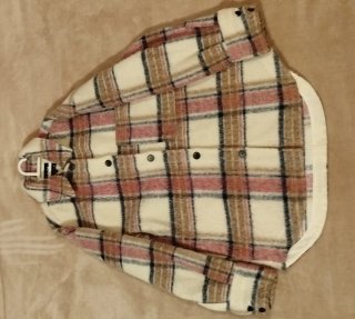 Sobrecamisa Zara cuadros XS