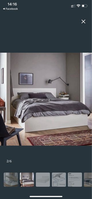 Cama abatible Ikea y su colcon