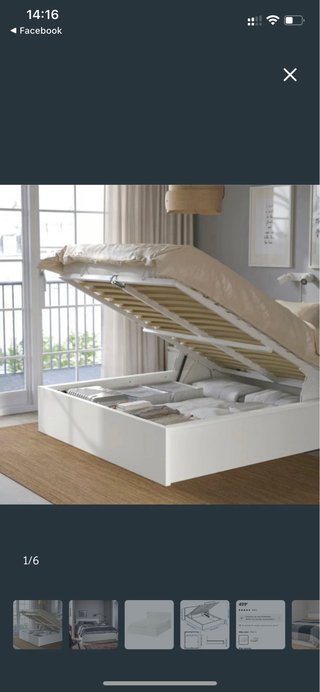 Cama abatible Ikea y su colcon