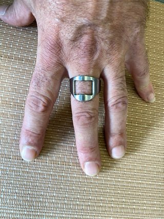 Anello apribottiglie in acciaio
