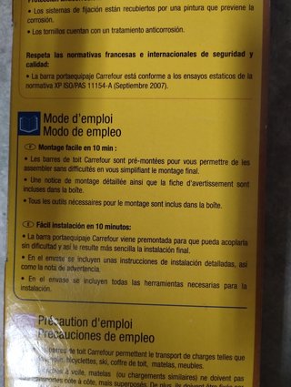 Barras de techo - baca - portaequipajes Opel