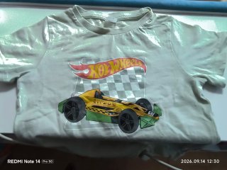 Camiseta Hot Wheels Talla 110/116