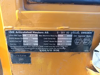 VOLVO A25C Extravial