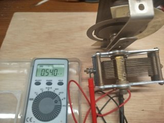 Dial de radio antiguo Con condensador