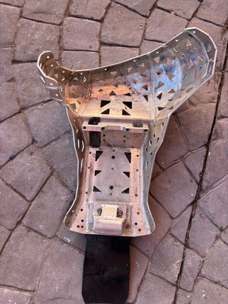 Cubrecarter aluminio husqvarna te300 2020/23