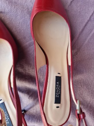 Zapatos de mujer ZENDRA rojos