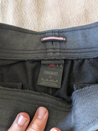 Pantaloncini Jordan neri taglia XS