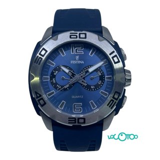 Reloj Festina F16665 Azul y Plateado