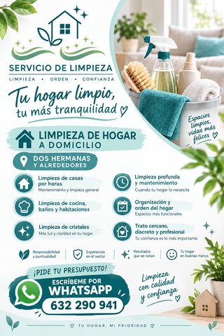 Servicio de limpieza de hogar a domicilio