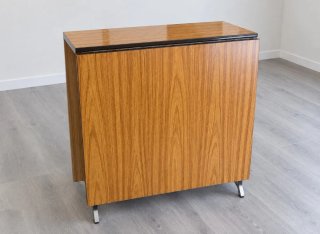 Mesa plegable madera y metal