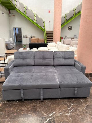 NUEVO SOFA CAMA 3 PLAZAS CON ARCON EN CHAISELONGUE