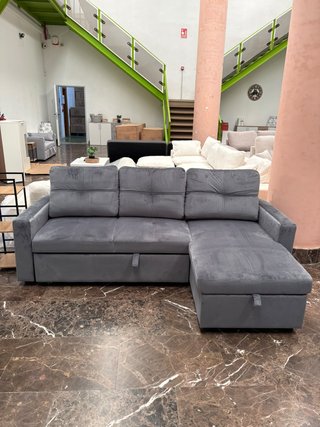 NUEVO SOFA CAMA 3 PLAZAS CON ARCON EN CHAISELONGUE