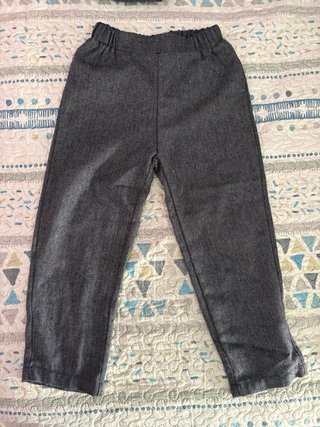 Conjunto Chaleco y Pantalón Gris