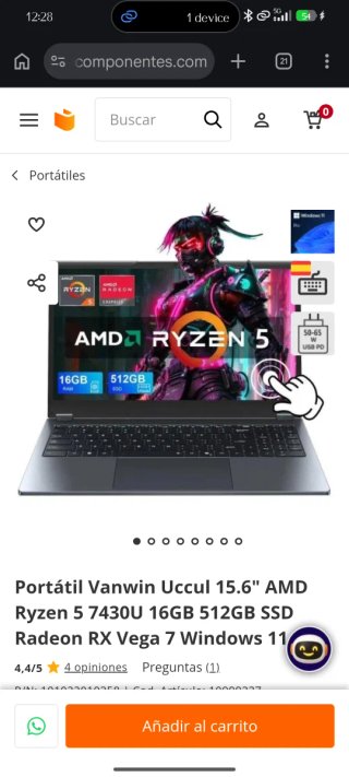 Lenovo IdeaPad Gaming 3 Portátil