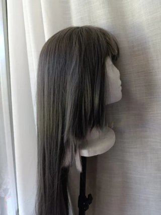Peluca Cosplay Gris