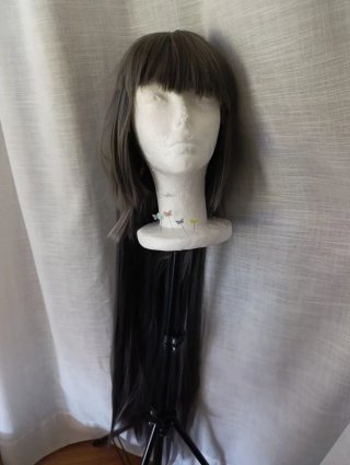 Peluca Cosplay Gris