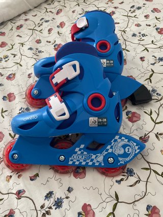 Patines en línea Oxelo Talla 26-28 Azul