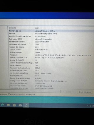 Getac portátil