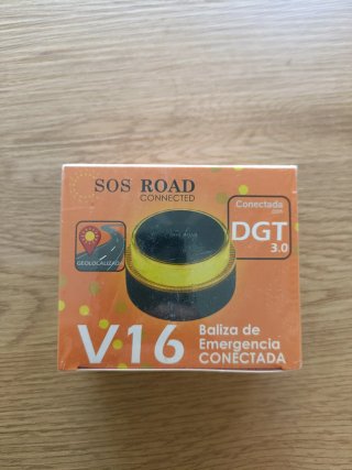 Baliza de emergencia V16 SOS ROAD Connected