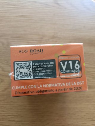 Baliza de emergencia V16 SOS ROAD Connected