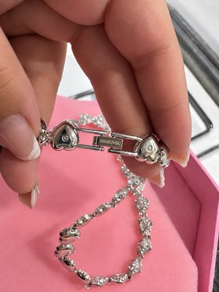 Collar Swarovski Ariana Grande Plata