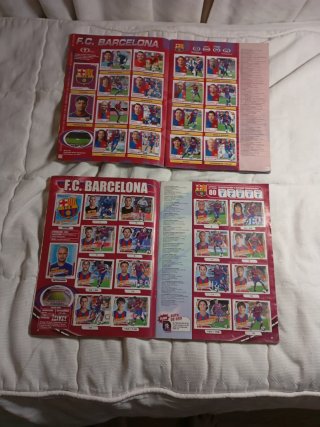 Álbumes Liga 07/08 y 10/11 + Cromos