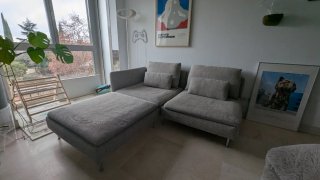 Sofá 3 plazas Ikea Soderhamn Gris