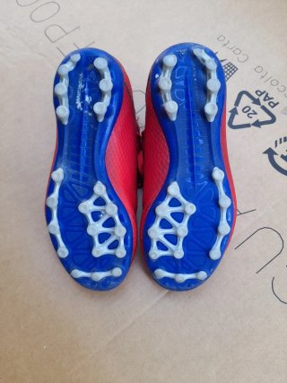 Botas de fútbol Adidas niño rojas n° 31