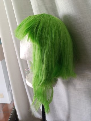 Peluca Cosplay Verde