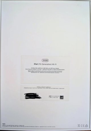 Apple iPad 7ª Gen Plata (A2197) + funda magnética
